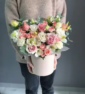 Коробка сборная из ассорти цветов №8